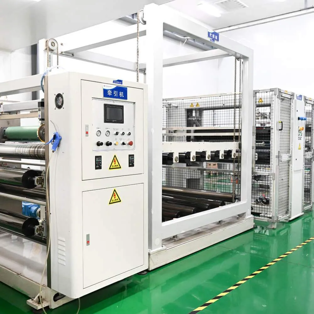 PC and PET film extrusion equipment for IML processing at Kaixin