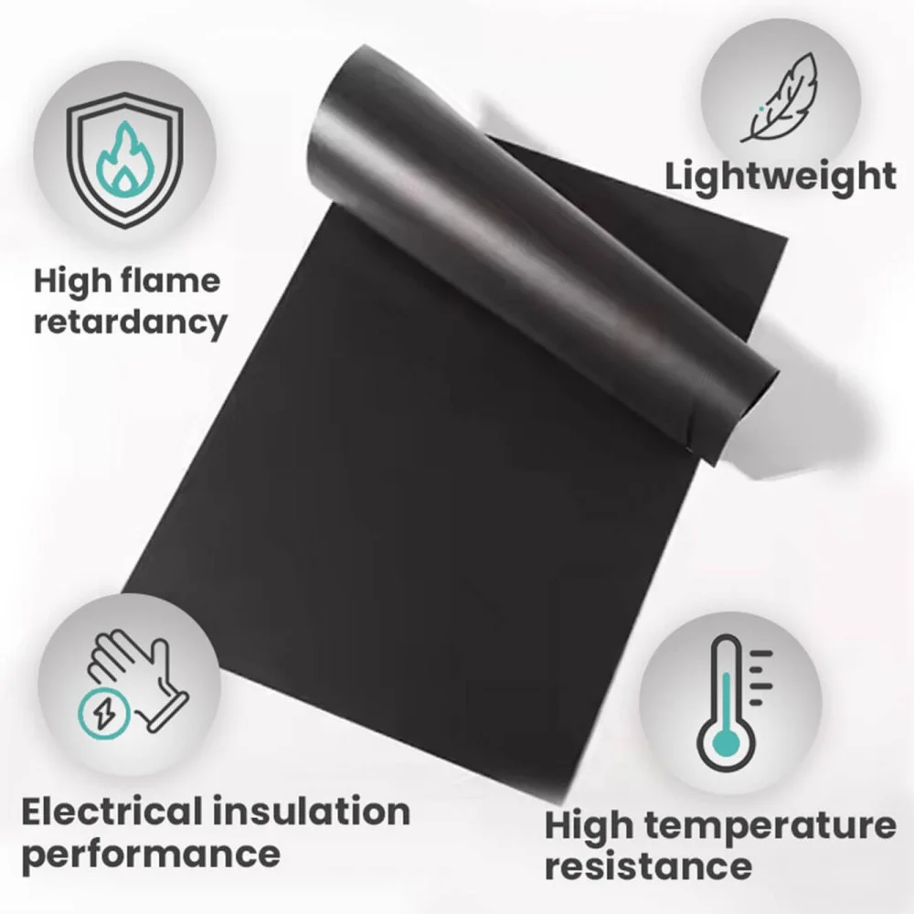 Alt Text: Halogen-free flame retardant PC film with electrical insulation and high temperature resistance