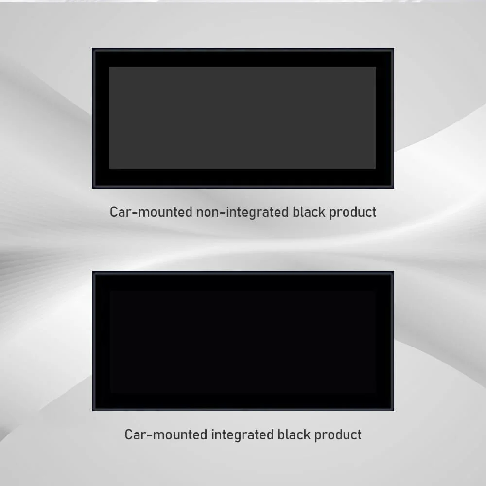 PC PMMA Sheet for Automotive Seamless Black Displays PC PMMA composite sheet for automotive seamless black display panels