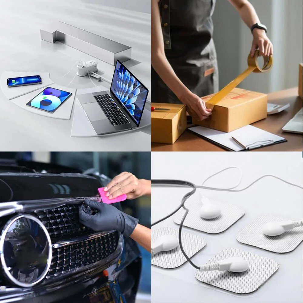 pet-release-film-application PET release film applications in electronics automotive medical and adhesive industries